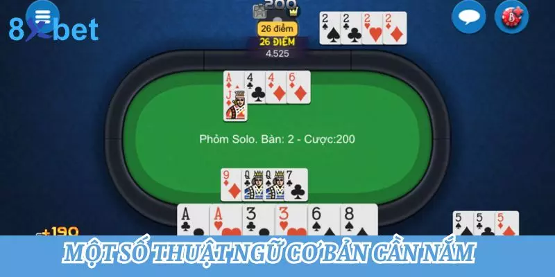 Bài Phỏm - Hướng Dẫn Cách Chơi Chuẩn Chỉnh Cho Newbie 3 Một số thuật ngữ cơ bản cần nắm trong bài phỏm